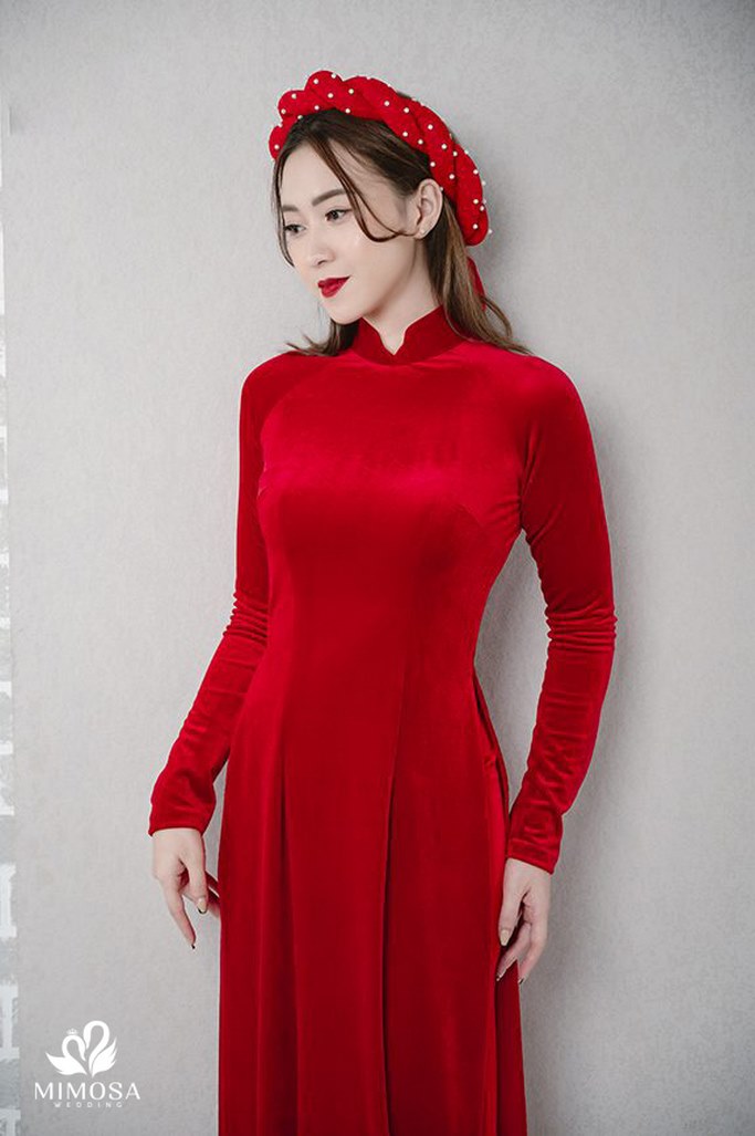 ao dai cuoi cach tan