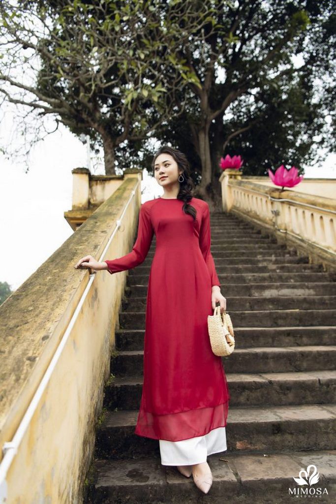 ao dai cuoi cach tan