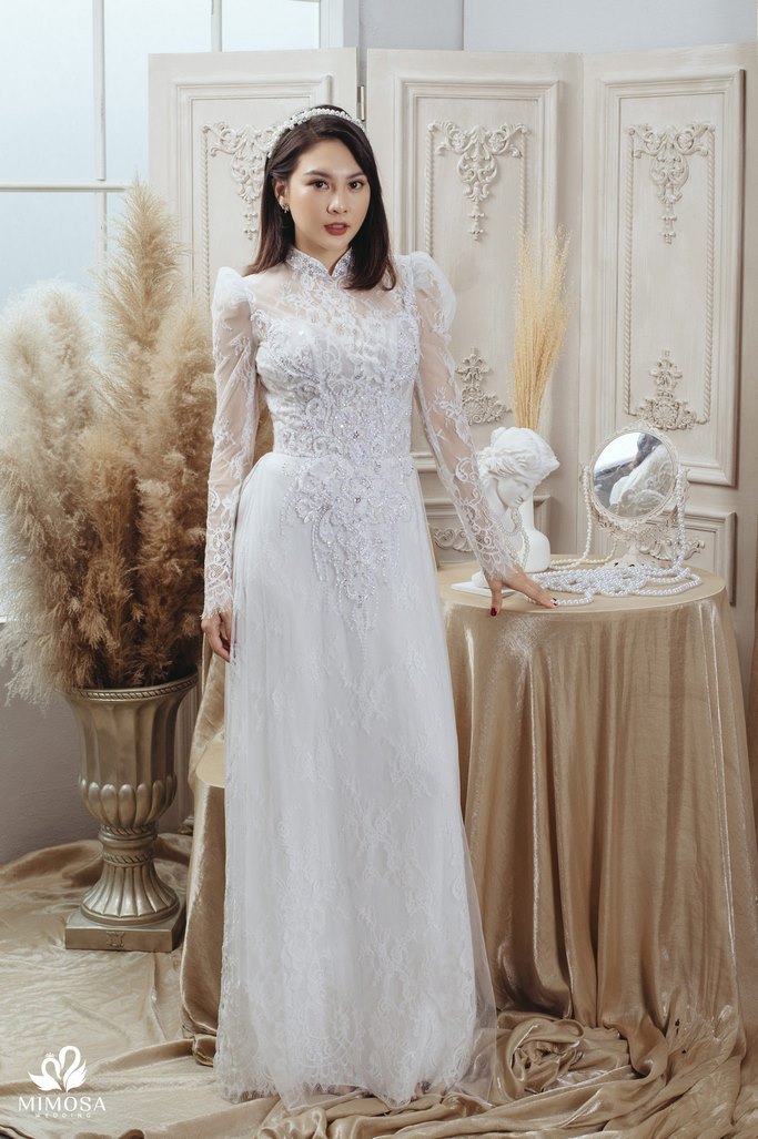 ao dai cuoi cach tan