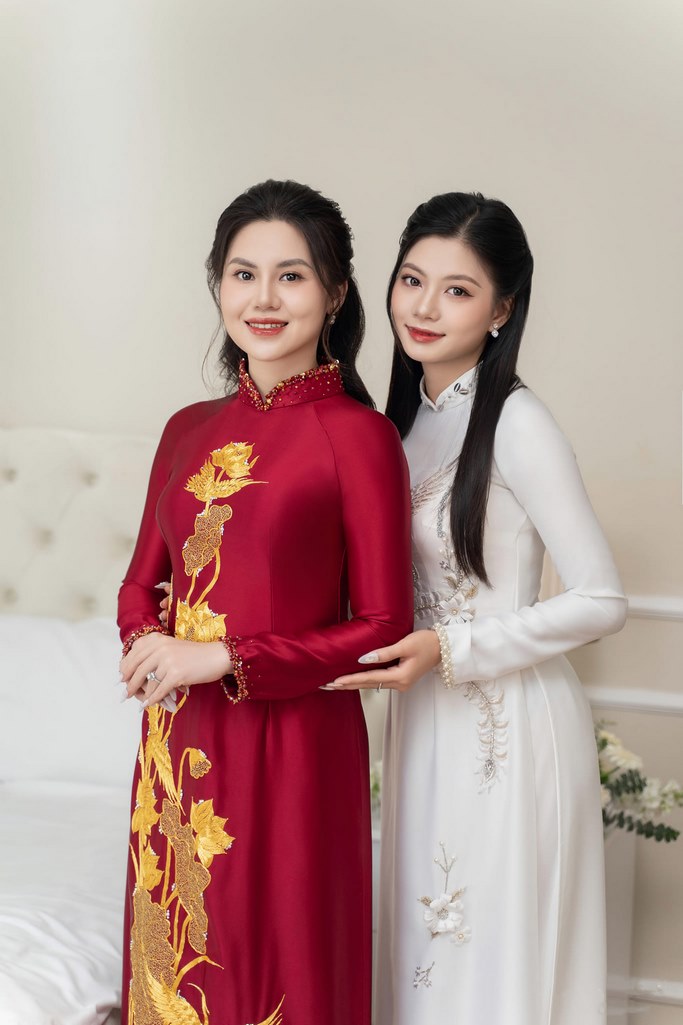 ao dai cho me co dau