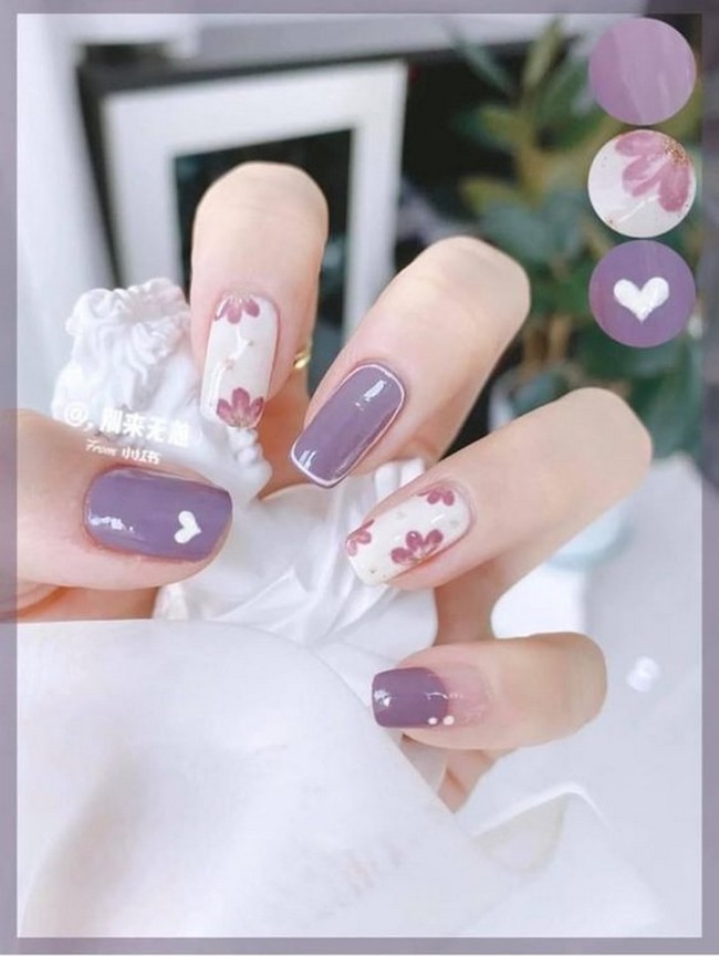 mau nail chup anh cuoi