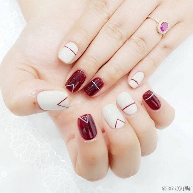 mau nail chup anh cuoi