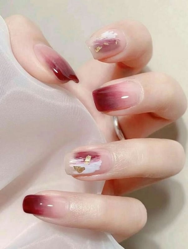 mau nail chup anh cuoi