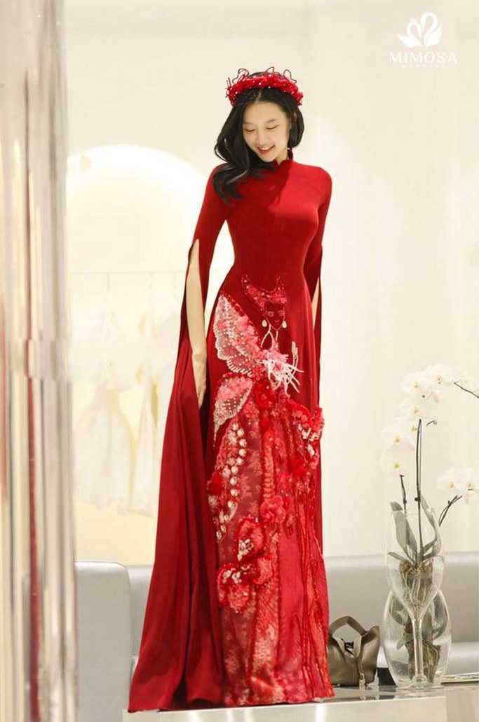 ao dai cuoi do