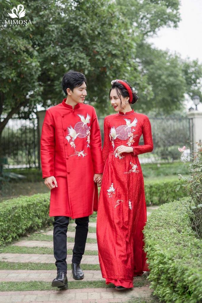 ao dai cuoi nam