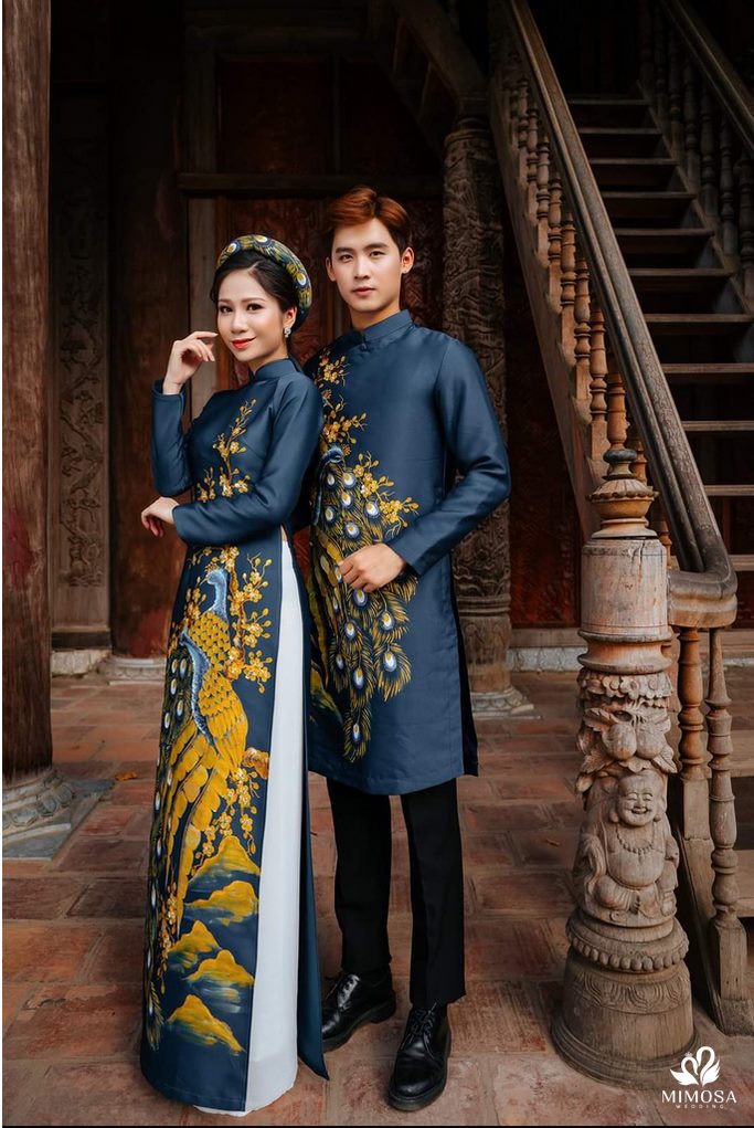 ao dai cuoi nam