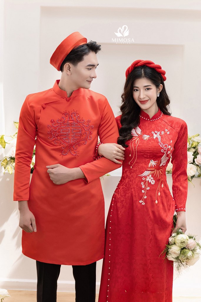 ao dai cuoi nam