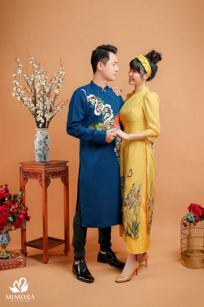 ao dai cuoi nam