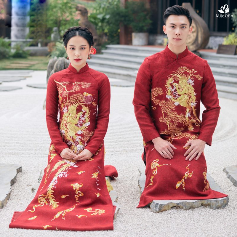 ao dai cuoi nam