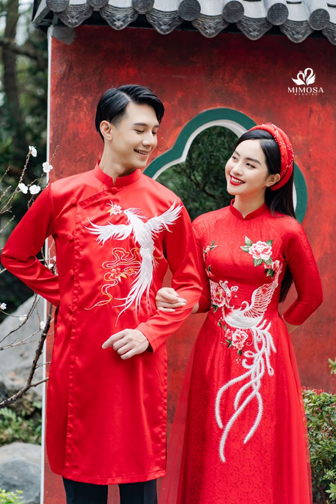 ao dai cuoi nam