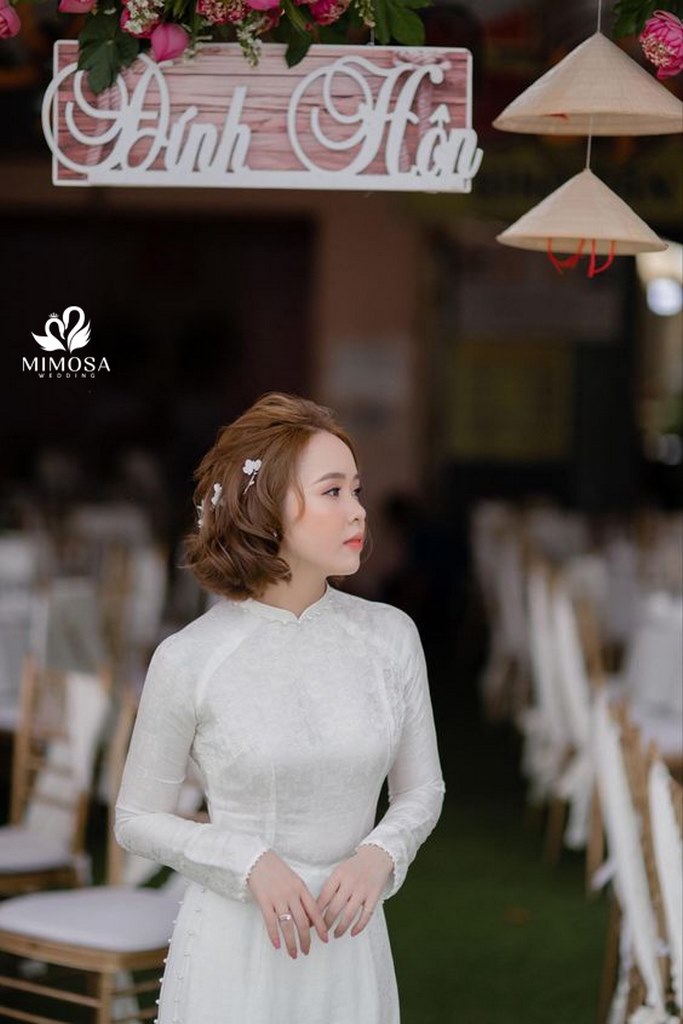 ao dai cuoi trang