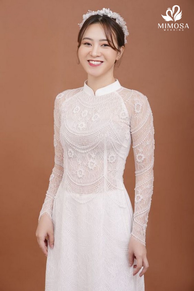 ao dai cuoi trang