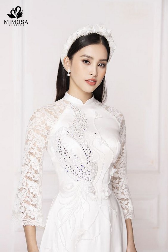 ao dai cuoi trang