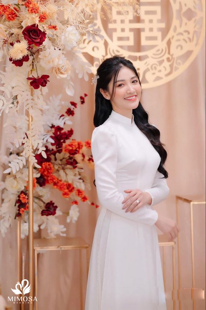 ao dai cuoi trang