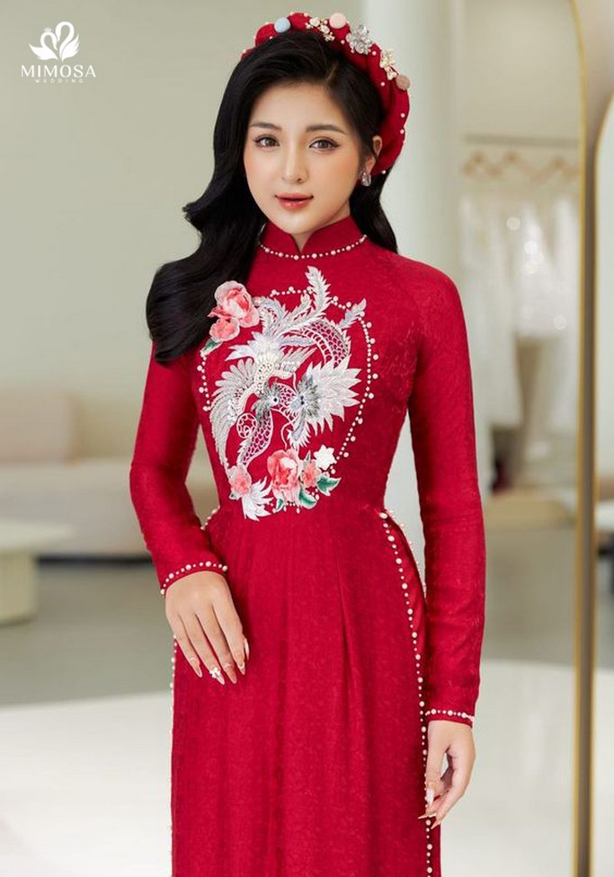 kieu toc mac ao dai cuoi