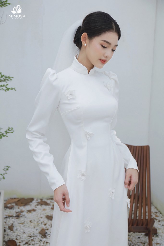 vai may ao dai cuoi