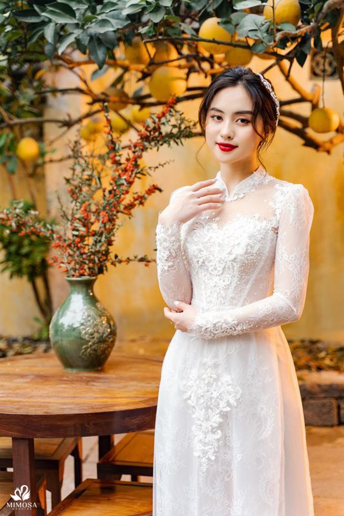 vai may ao dai cuoi