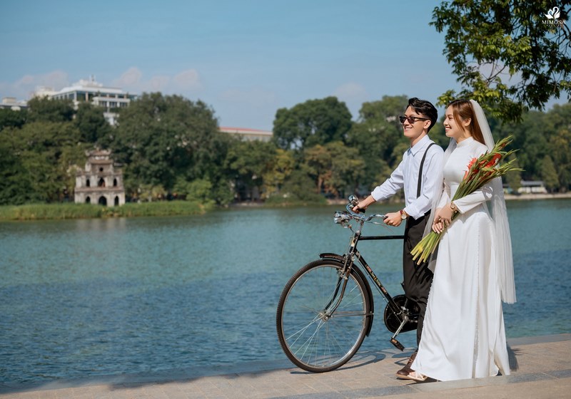 chup anh cuoi ao dai