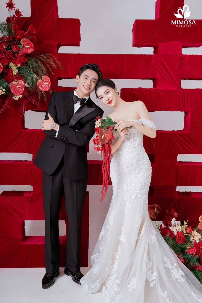 các concept chụp ảnh cưới trong studio