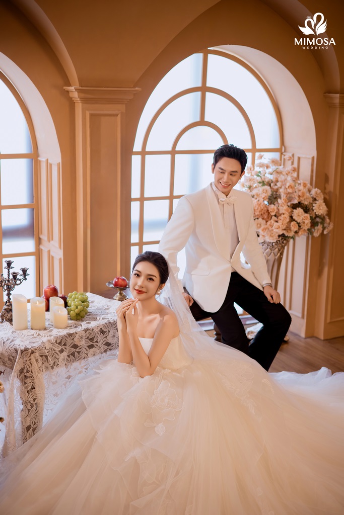 các concept chụp ảnh cưới trong studio