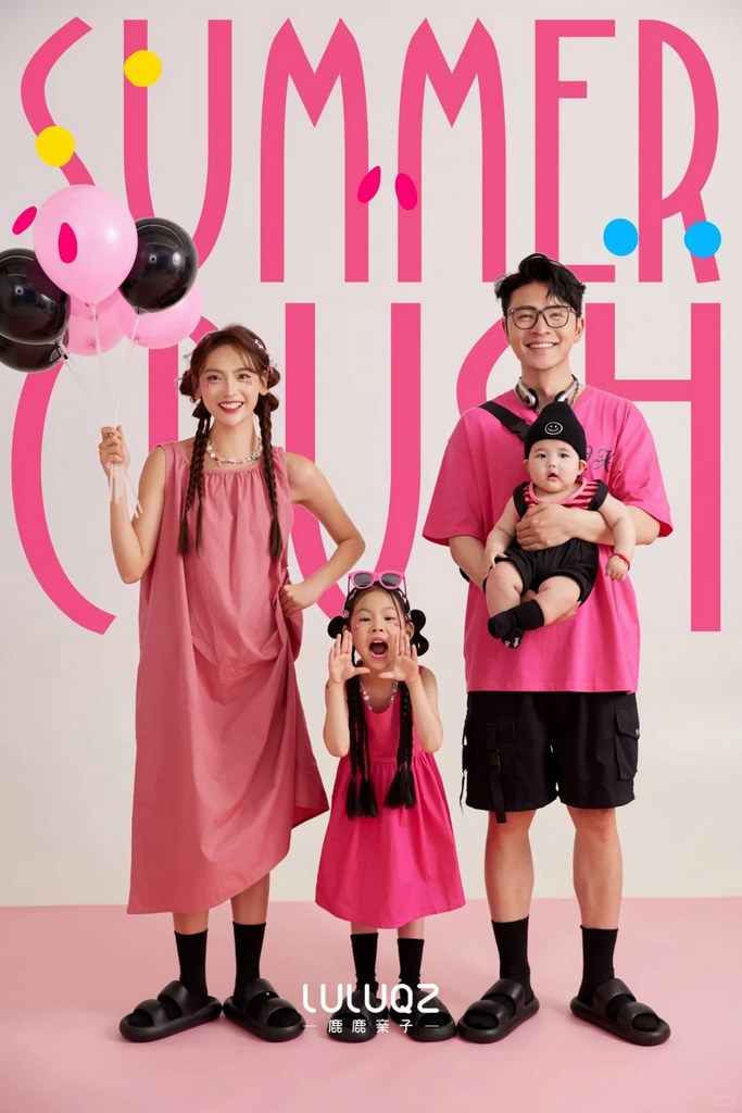 chụp ảnh gia đình 4 người